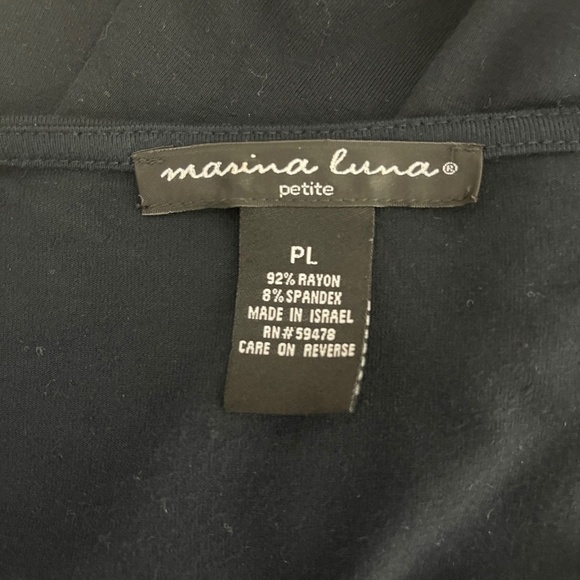 Black Blouse Petite - Picture 6 of 6